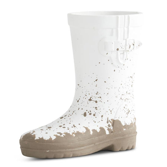 7" White Resin Rainboot