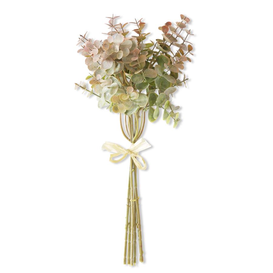 14.5" Green & Gold Eucalyptus Bundle