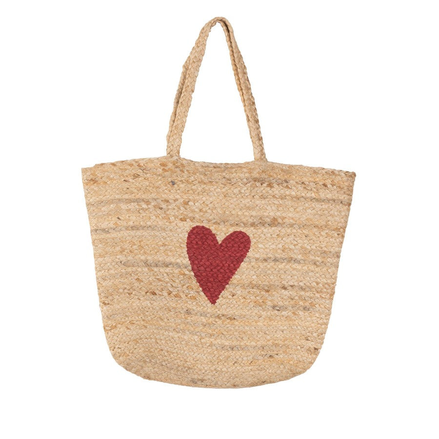 Red Heart Jute Tote