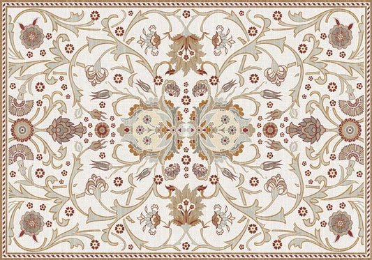 Vintage Vinyl Floorcloth- Castany
