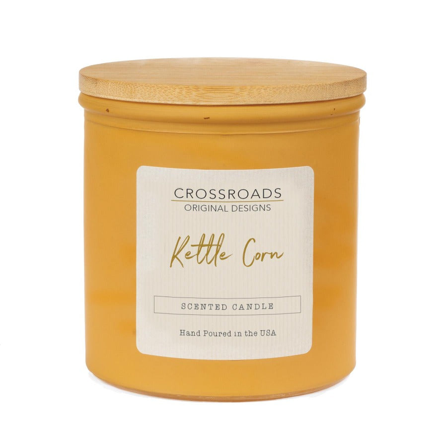 Crossroads Candle | Kettle Corn Candle | 14 oz Jar