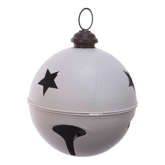 10" Cream Sleigh Bell