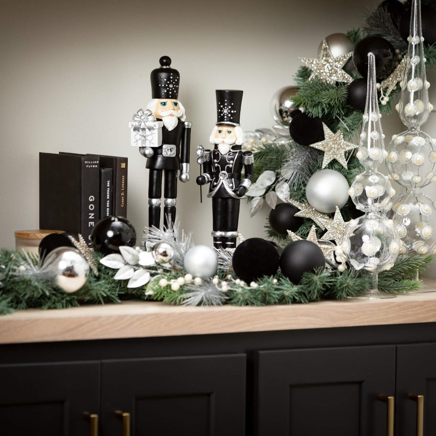 Snowflake Nutcracker Figurine