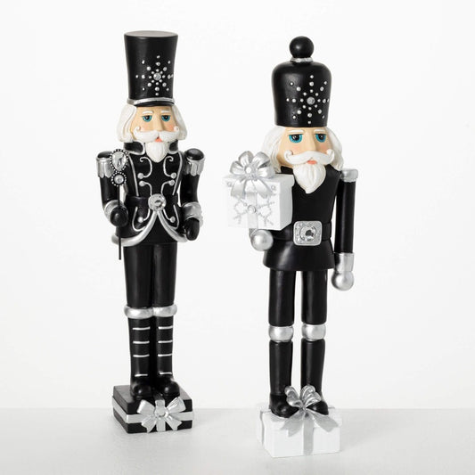Snowflake Nutcracker Figurine