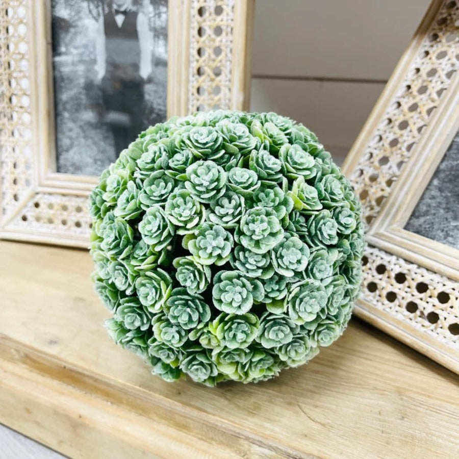 Faux Succulent Ball