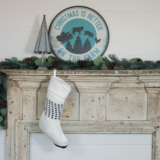 White Stockings w/ Black Stripes