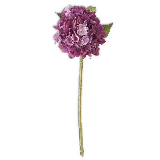 20" Real Touch Hydrangea Spray - Purple