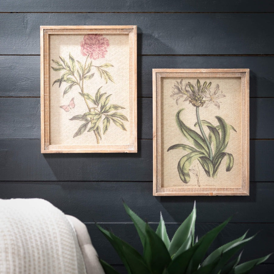 Botanical Framed Floral Picture