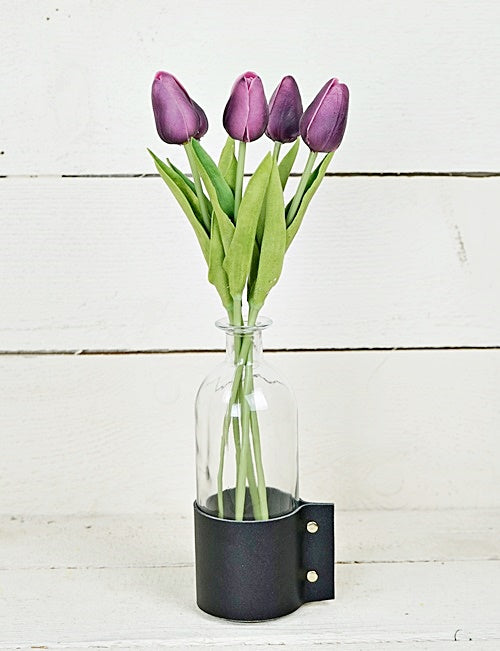 15" Purple Tulip Stem
