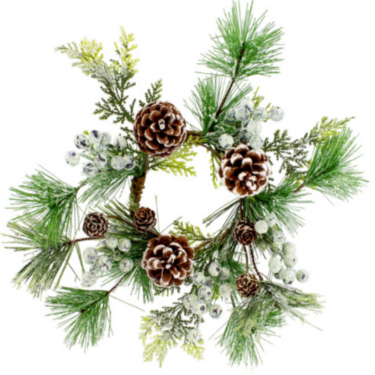 Mountain Pine Candle Ring