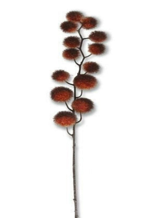 31" Orange & Black Billy Ball Spray