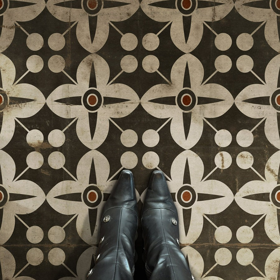 Vintage Vinyl Floorcloth (Pattern 03 Oz)