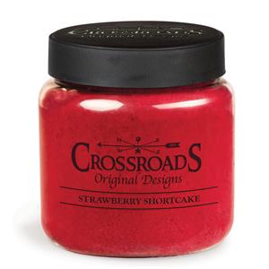 Crossroads Candle | Strawberry Shortcake Candle | 16 oz Jar