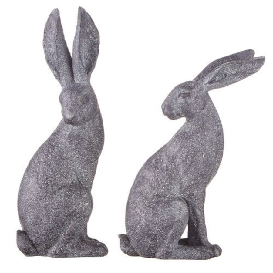 12.5" Speckled Finish Rabbit