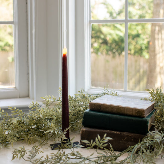 Tobacco Flair Tip Candle (w/ Timer)