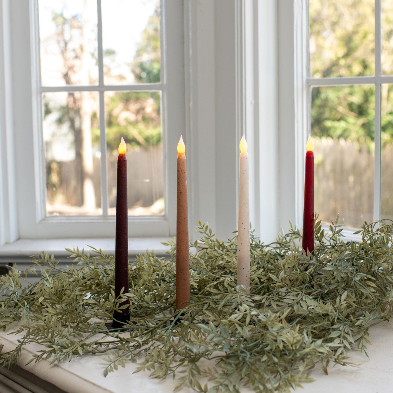 Tobacco Flair Tip Candle (w/ Timer)