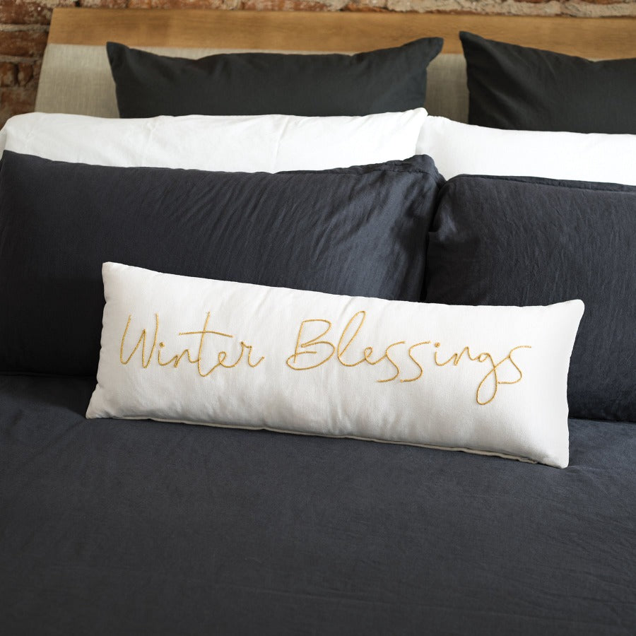 Winter Blessings Pillow