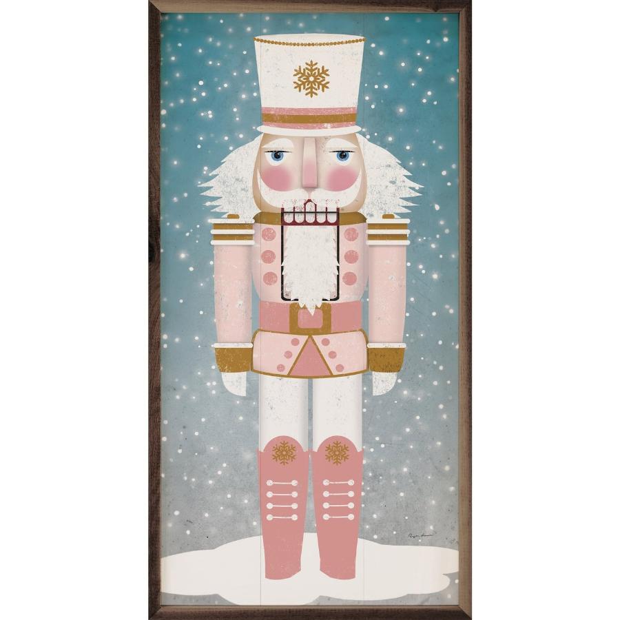 Nutcracker IV Blush Framed Picture (8 x 16)