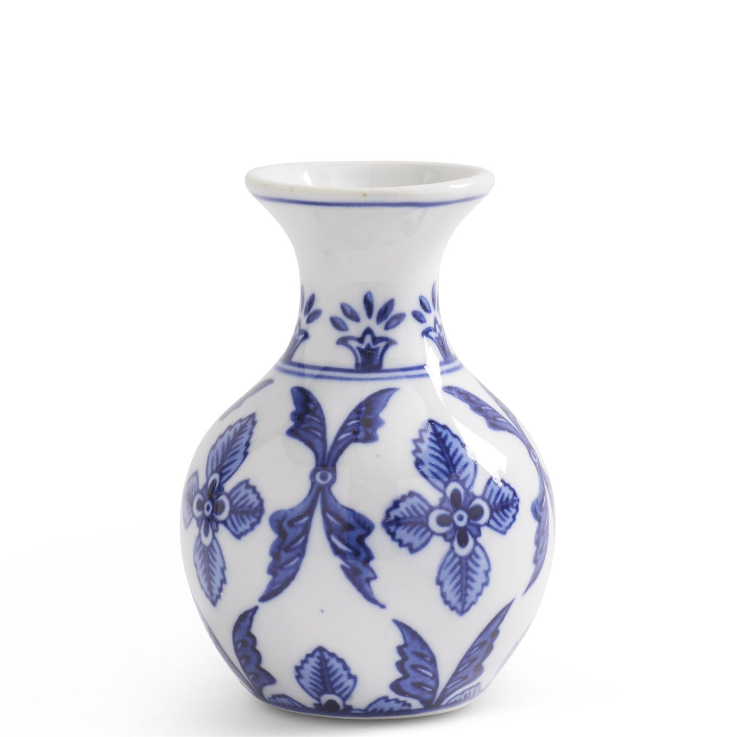 Blue & White Porcelain Bud Vases