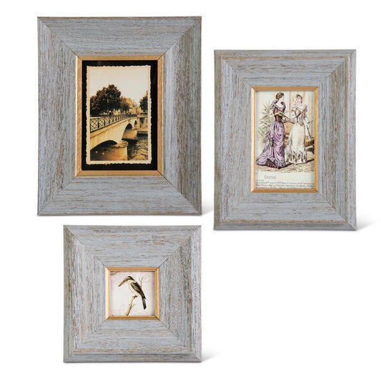 Slate Gray Photo Frames