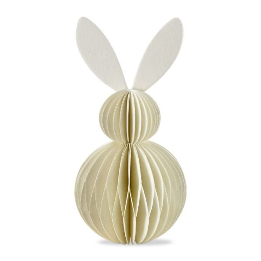 Small Paper Decor Bunny - Ivory