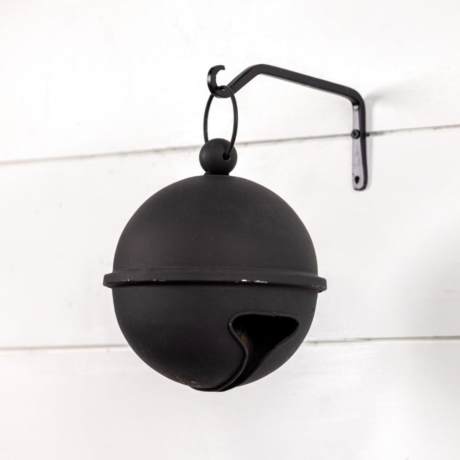 6.75" Black Sleigh Bell