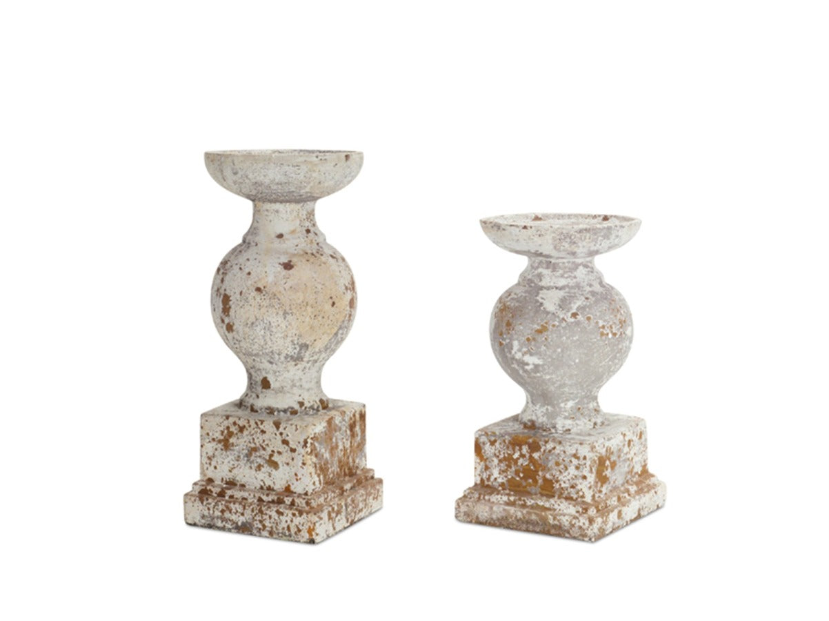 Cement Candleholders