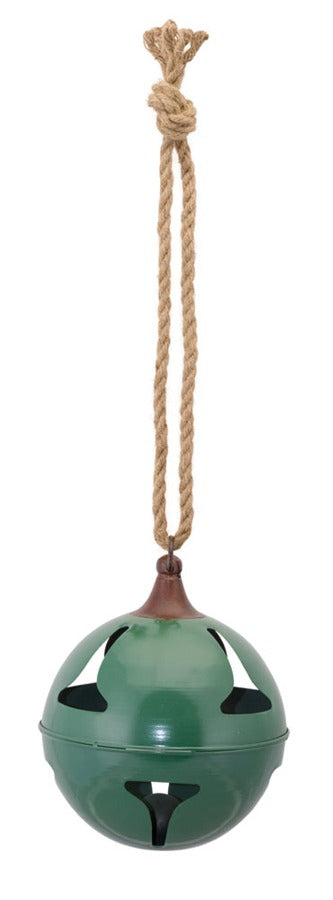 8" Green Sleigh Bell