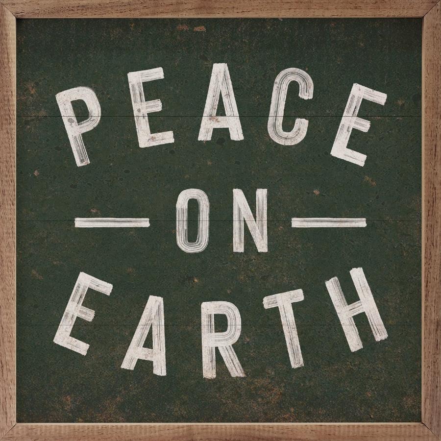 Peace on Earth Framed Picture (8 x 8)