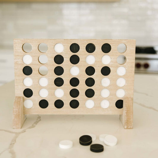 Mango Wood Connect 4 Game