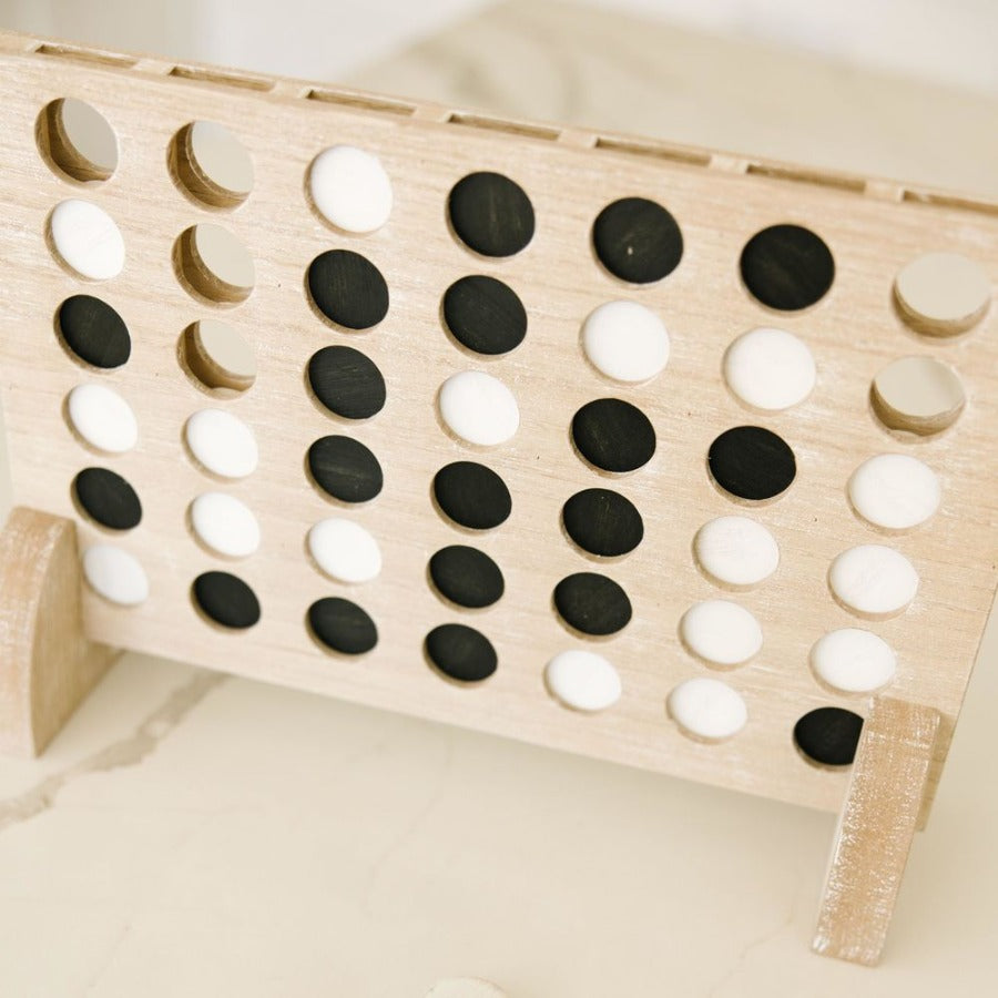 Mango Wood Connect 4 Game