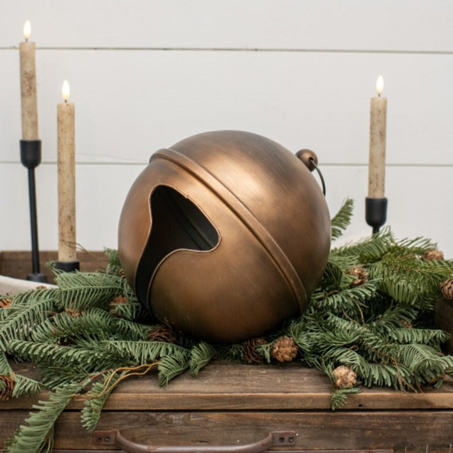 9" Bronze Sleigh Bell