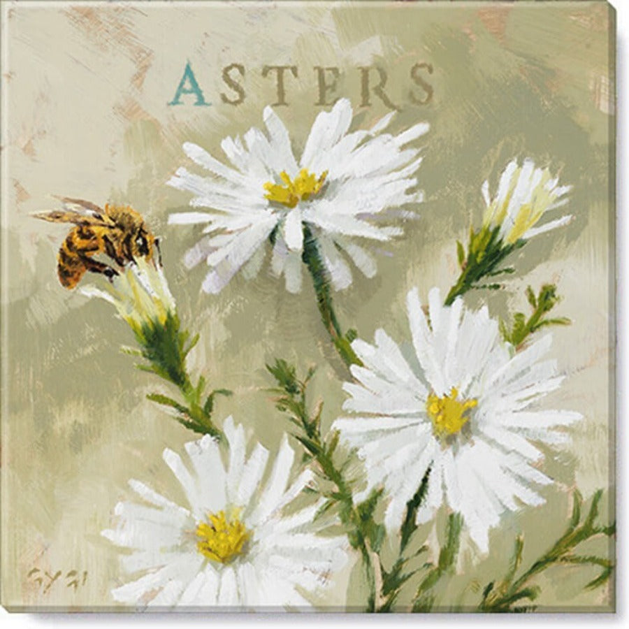 Aster Giclee Canvas Wall Art