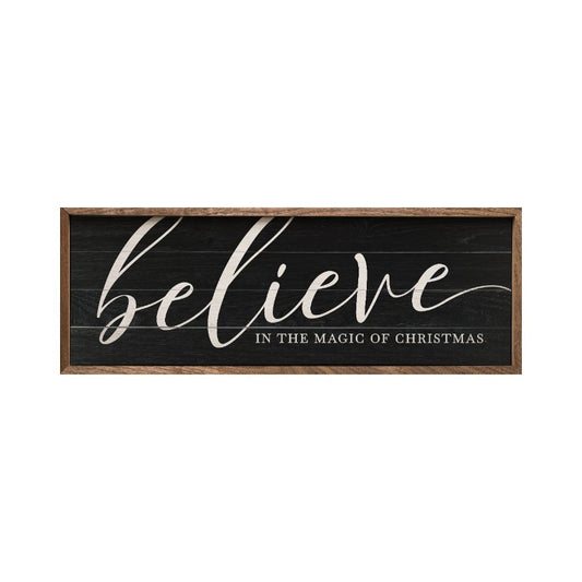 Believe in the Magic of Christmas Framed Picture