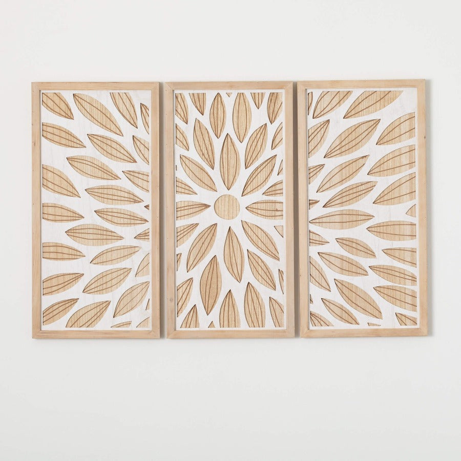 Flower Motif Wall Art