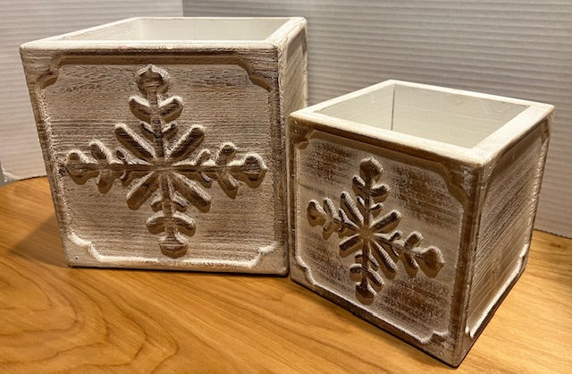 Snowflake Boxes