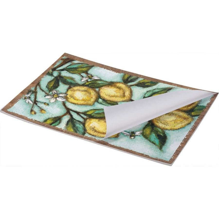 Lemons Paper Placemat Pad