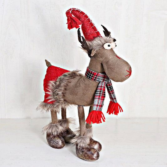 Holly Jolly Standing Moose