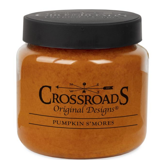 Crossroads Candle | Pumpkin S'mores Candle | 16 oz. Jar