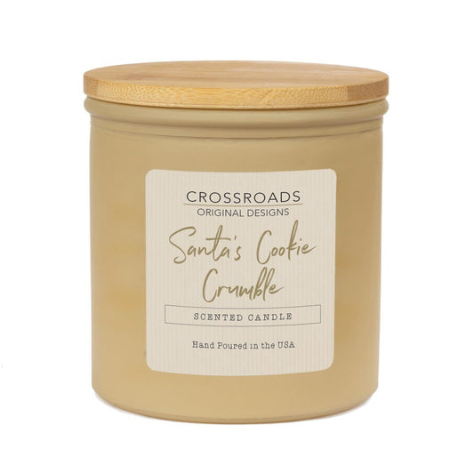 Crossroads Candle | Santa's Cookie Crumble Candle | 14 oz Jar