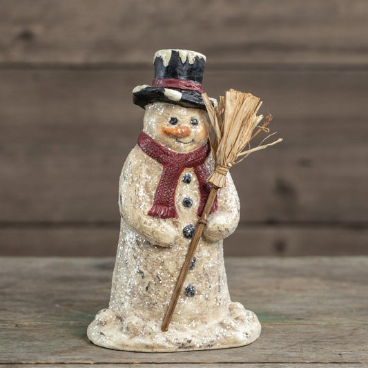 Snowman w/ Broom