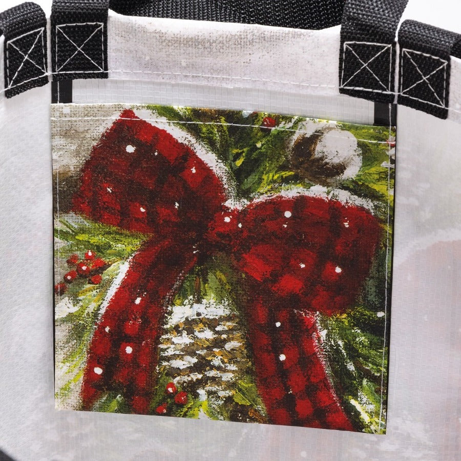 Winter Wreath Tote (Double Sided)