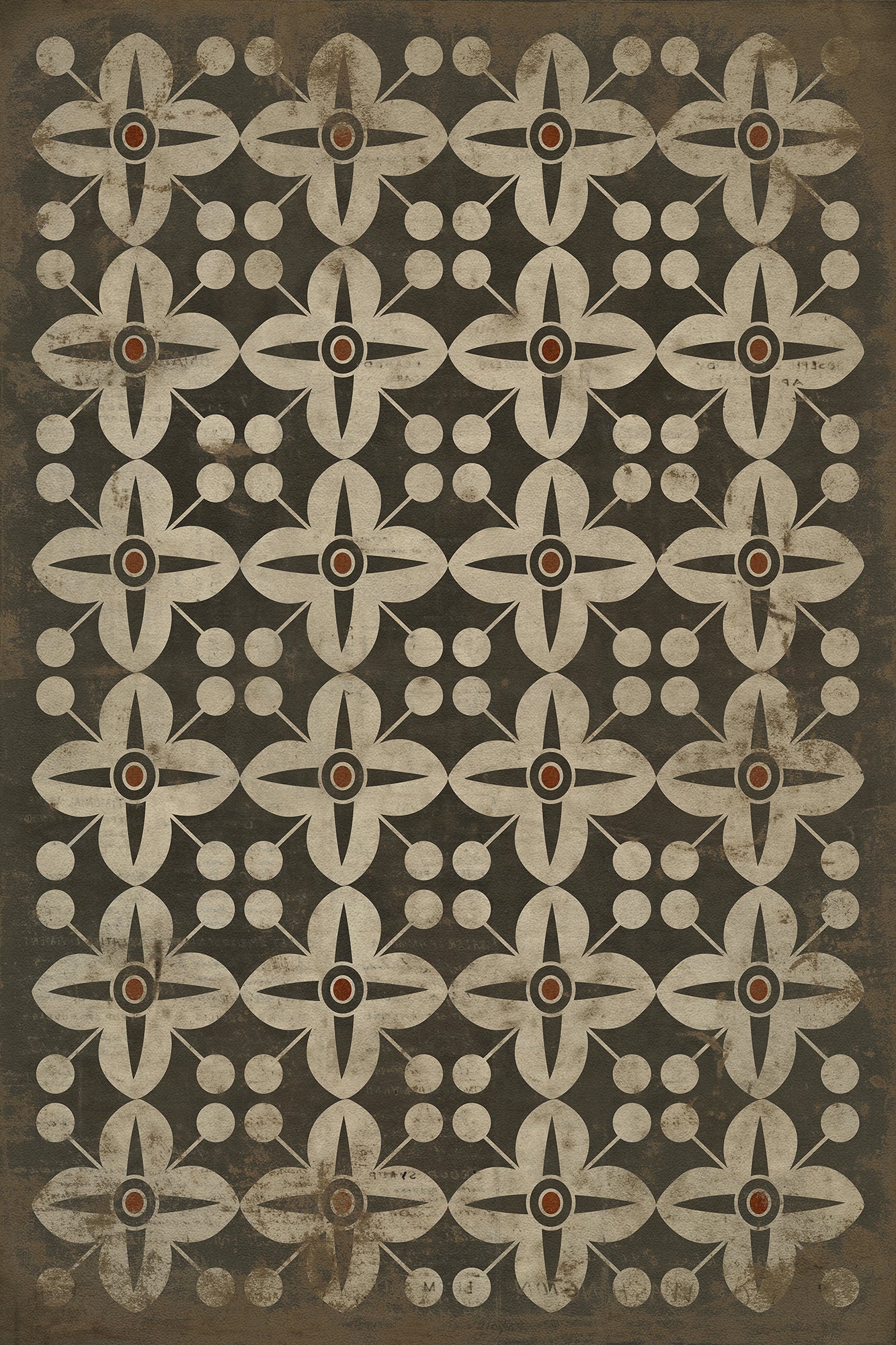 Vintage Vinyl Floorcloth (Pattern 03 Oz)