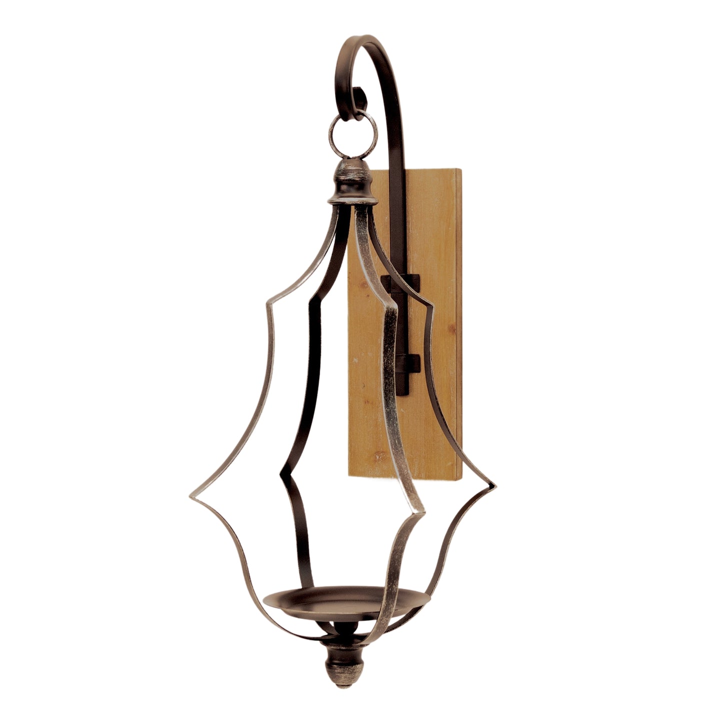 Iron 4 Sided Wall Sconce