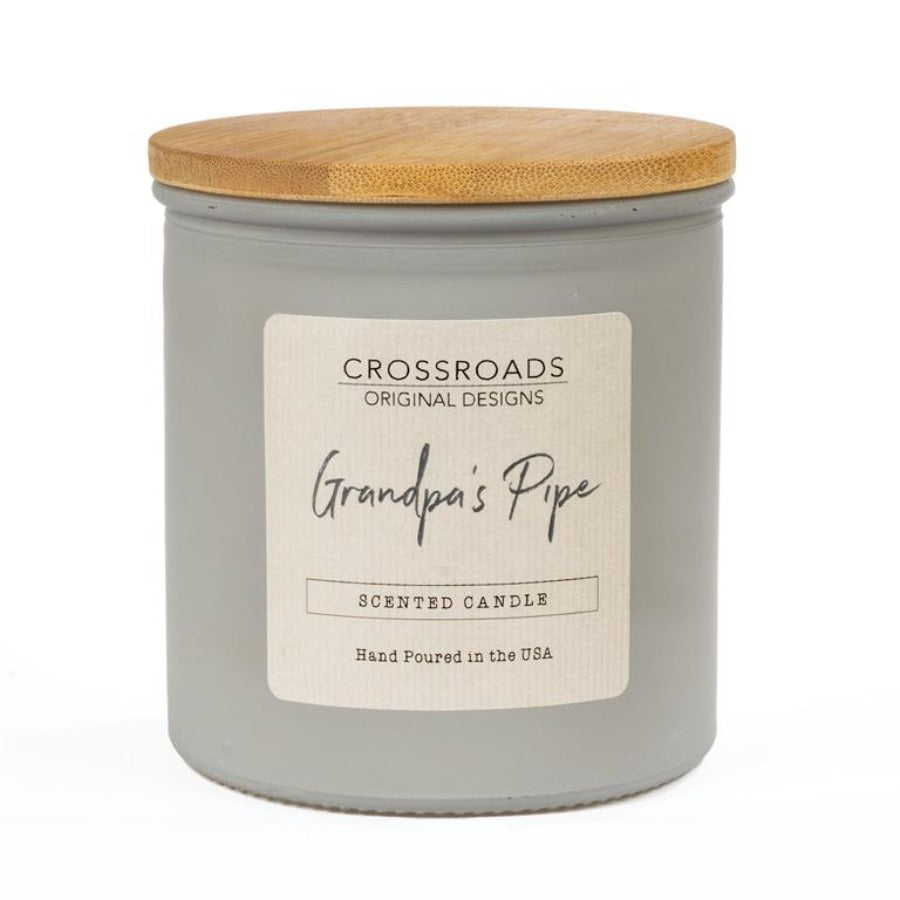 Crossroads Candle | Grandpa's Pipe Candle | 14 oz Jar