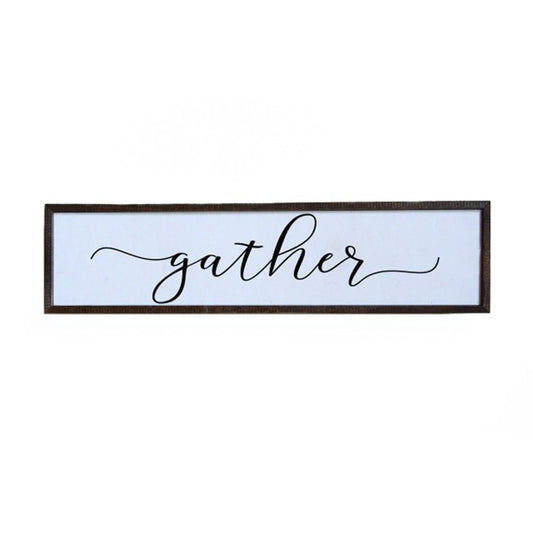 Gather Modern Farmhouse Sign