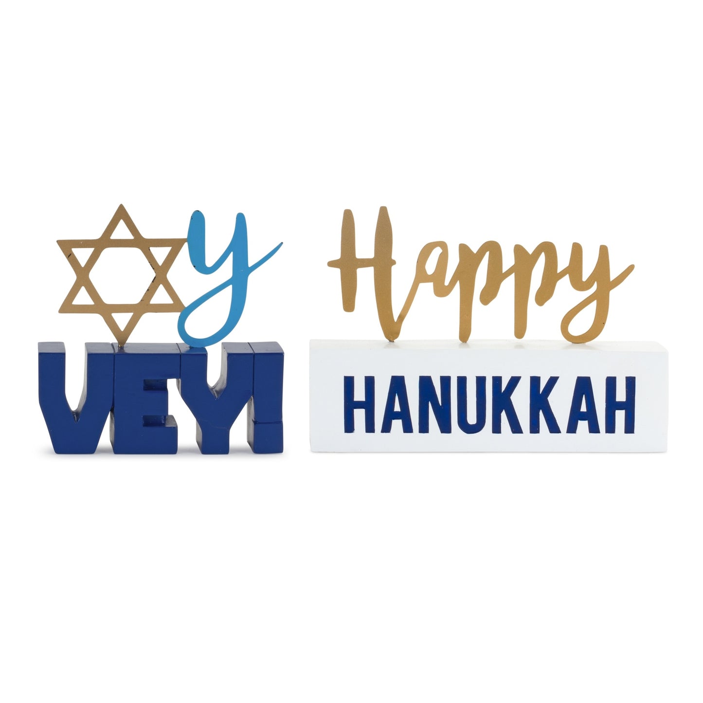 Hanukkah Holiday Tabletop Signs
