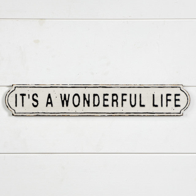 It's A Wonderful Life Sign