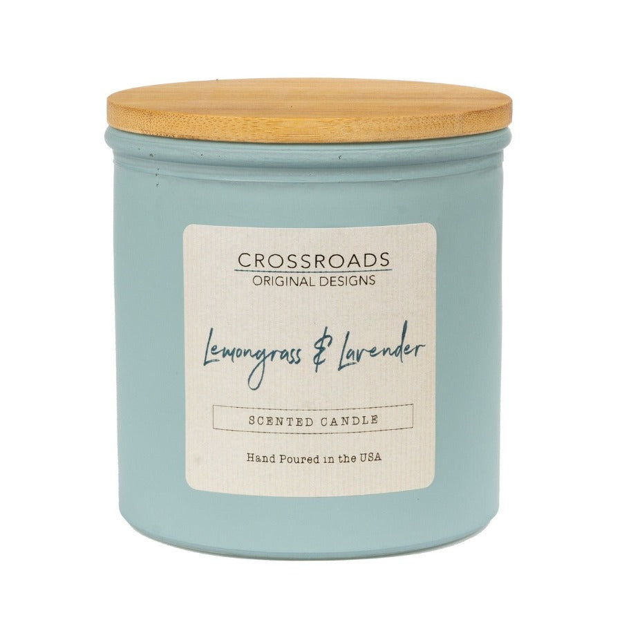 Crossroads Candle | Lemongrass & Lavender Candle | 14 oz Jar