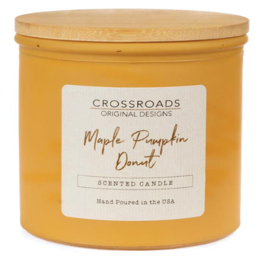 Crossroads Candle | Maple Pumpkin Donut Candle | 14 oz Jar